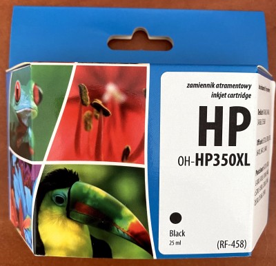 Tusz ONTI-HP 350XL Black CB336EE