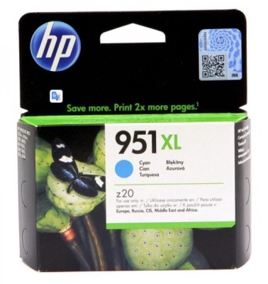 Tusz HP 951XL do Officejet Pro 8100/8600/8610/8620 cyan
