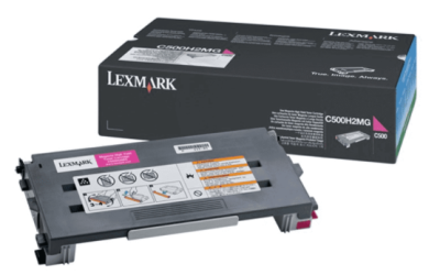 Lexmark C500H2MG toner MAGENTA oryginalny