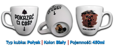 Oficjalny kubek z kanału SABAL - Biały Kubek Połysk