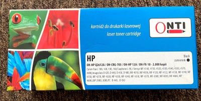 Toner HP LJ 1010 Zamiennik HP Q2612A black 2.500 kopii